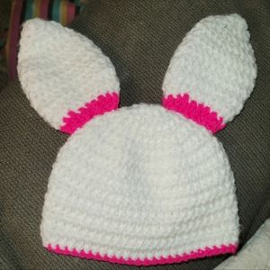 6-9 months bunny hat